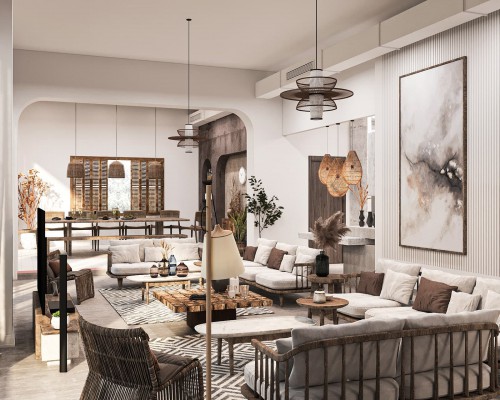 Thiết kế nội thất nhà phố Cần Thơ