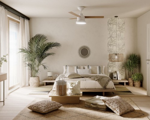 Nội thất nhà phố phong cách Bohemian Scandinavian