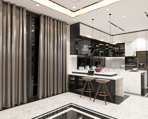 Nội thất nhà phố cao cấp Đồng Tháp