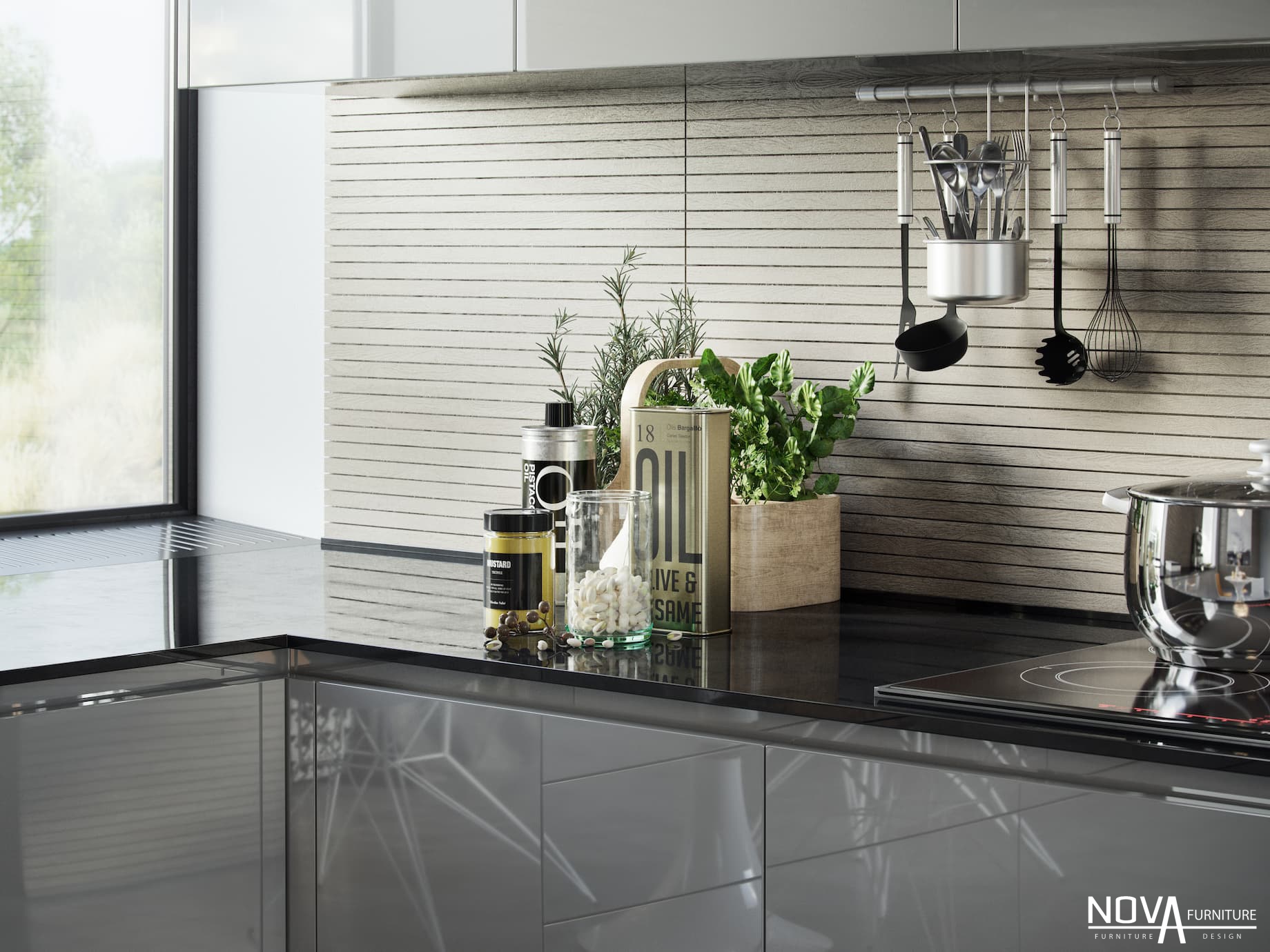 Thiết kế thi công tủ bếp Acrylic Thủ Đức