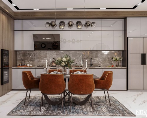 Thiết kế tủ bếp Acrylic cao cấp tại Đồng Nai