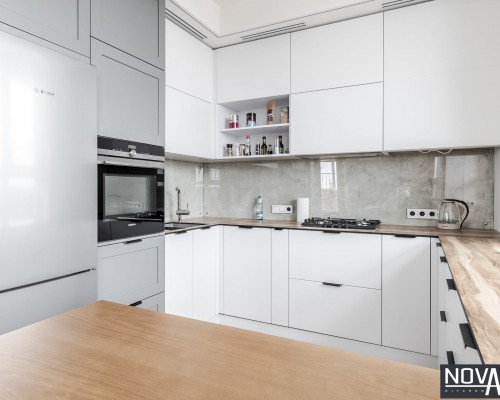 Tủ bếp hợp kim nhôm hiện đại Bình Chánh