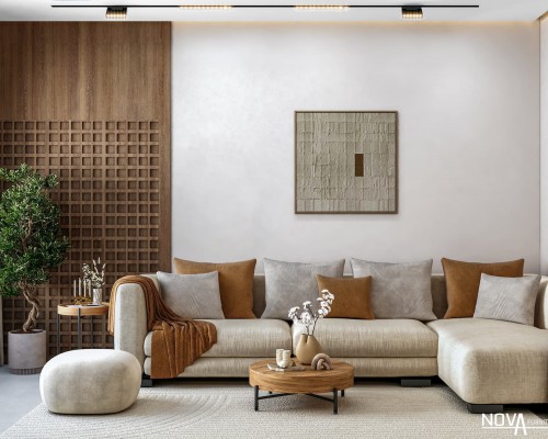Thiết kế phòng khách phong cách Scandinavian
