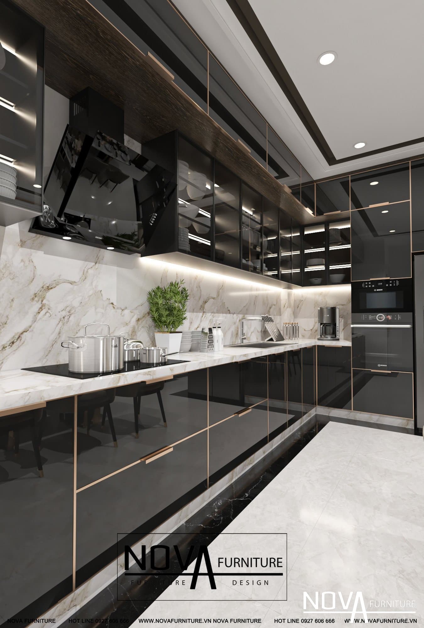 Tủ bếp đẹp HCM