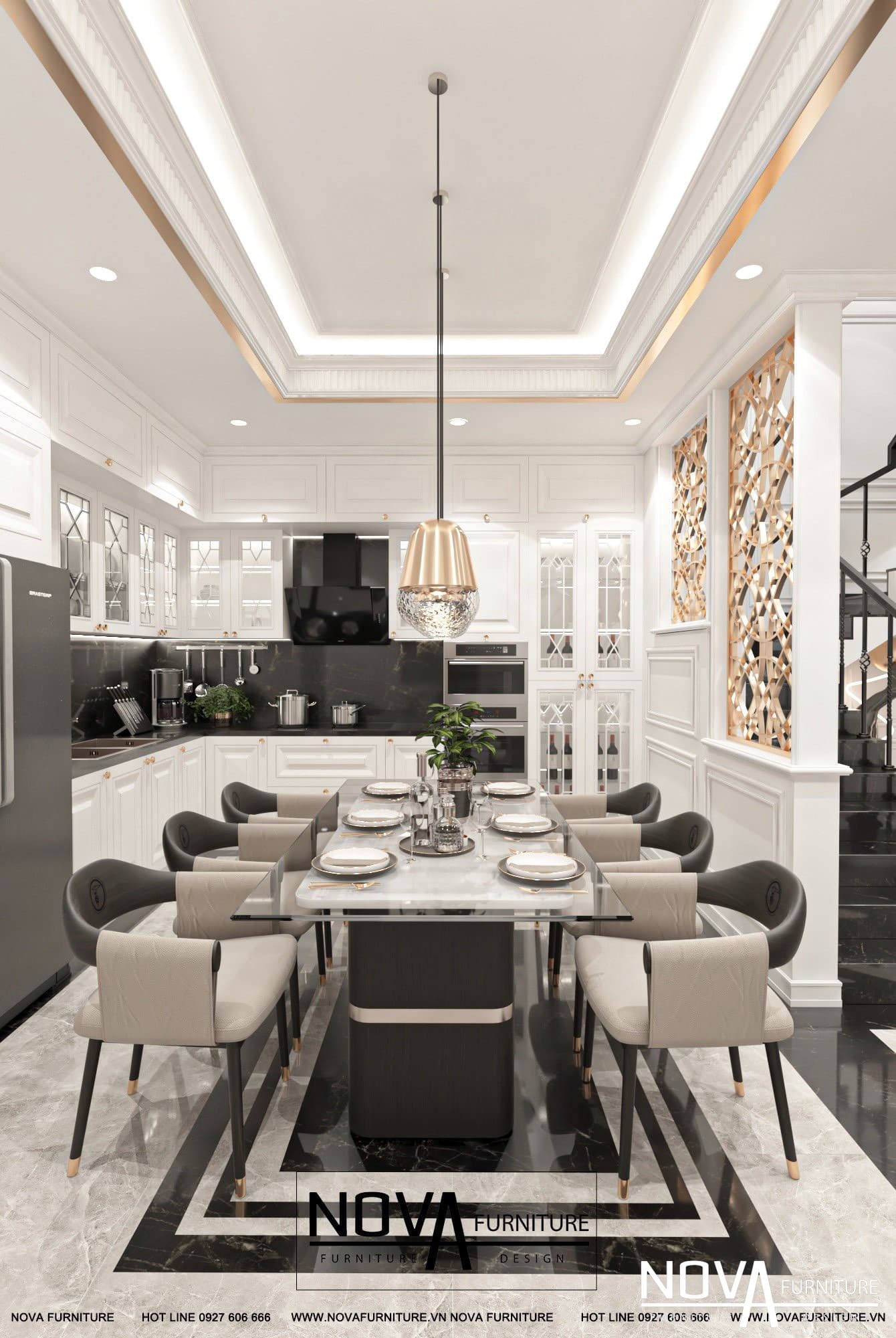 Tủ bếp đẹp HCM